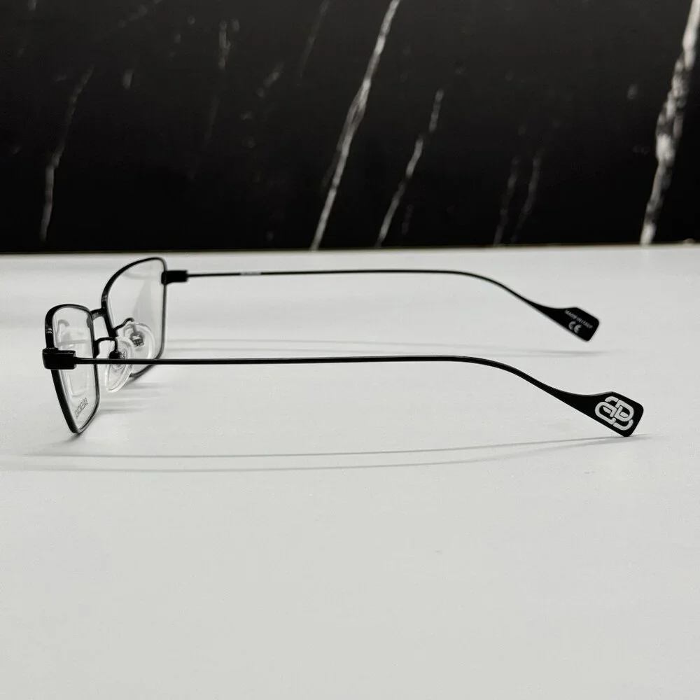 NEW BALENCIAGA BB0091O 001 CAT EYE BLACK WOMEN EYEGLASSES BALENCIAGA